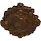 Ekena Millwork Kinsley Flowing Leaf Ceiling Medallion, Hand-Painted Root Beer Crackle, 30 3/8"W x 20 3/4"H x 1"P CM30KIRBC - alternate 2